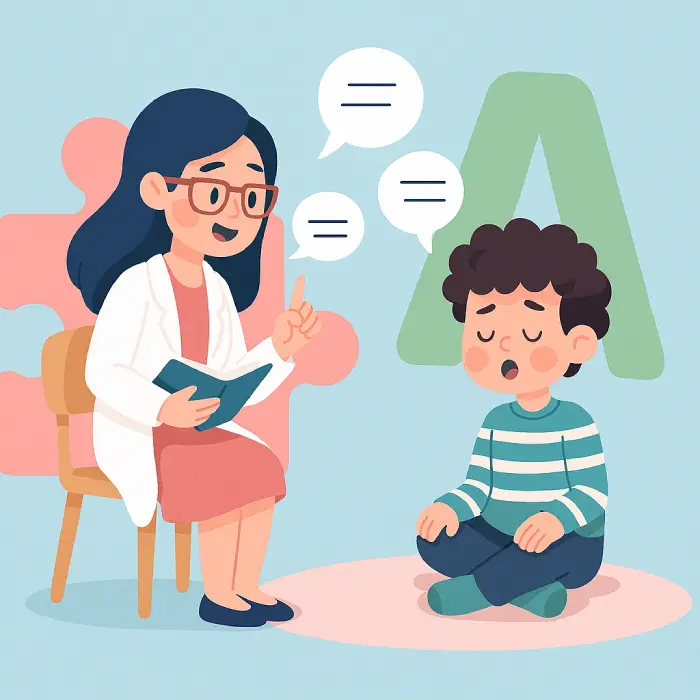 چگونه گفتاردرمانی به رشد زبان در اوتیسم کمک می‌کند؟